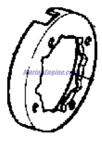 Evinrude Johnson OMC 0124651 - Neutral Lock Plate