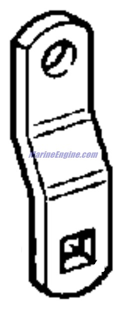 Evinrude Johnson OMC 0124914 - Throttle Arm
