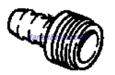 Evinrude Johnson OMC 0125009 - Coupling - Male