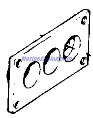 Evinrude Johnson OMC 0125316 - Bezel