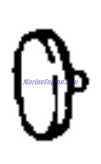Evinrude Johnson OMC 0126210 - Plug, Switch Hole