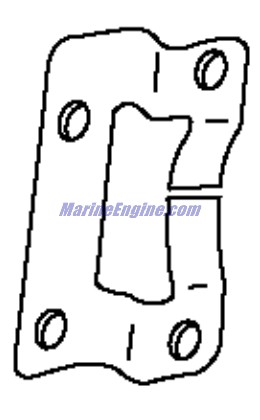 Evinrude Johnson OMC 0126268 - Bracket