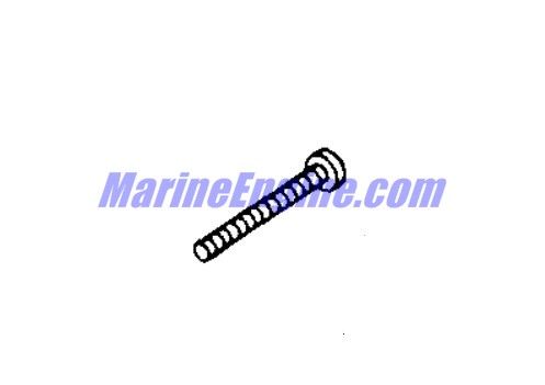Evinrude Johnson OMC 0126537 - Screw