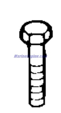 Evinrude Johnson OMC 0126750 - Bolt