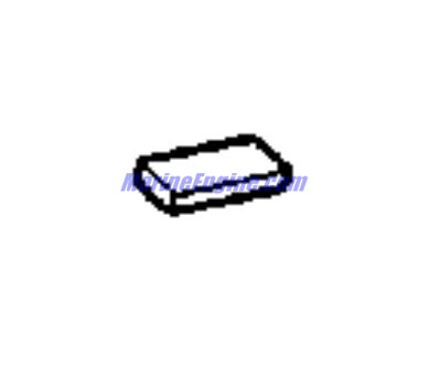 Evinrude Johnson OMC 0126758 - Tab, Csm Lever