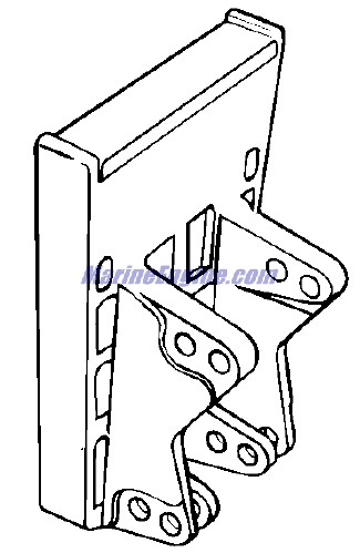 Evinrude Johnson OMC 0126834 - Bracket - Motor Mounting