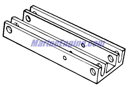 Evinrude Johnson OMC 0126835 - Pivot Arm, Lower