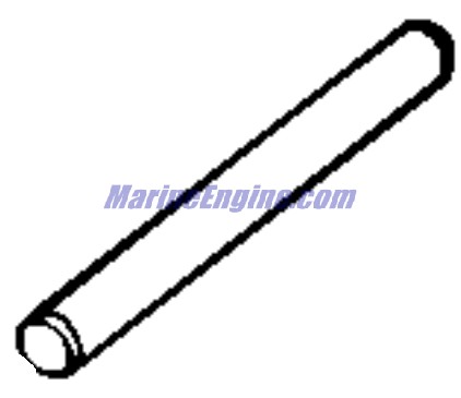 Evinrude Johnson OMC 0126838 - Rod, Bracket Posn Lock