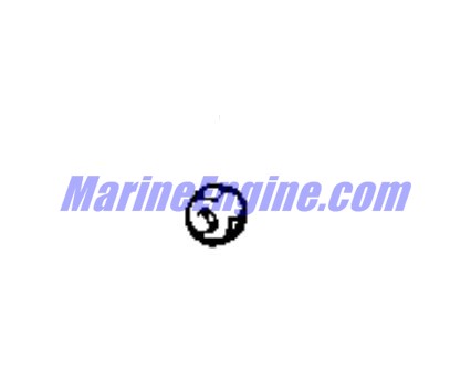 Evinrude Johnson OMC 0127064 - Lock Nut