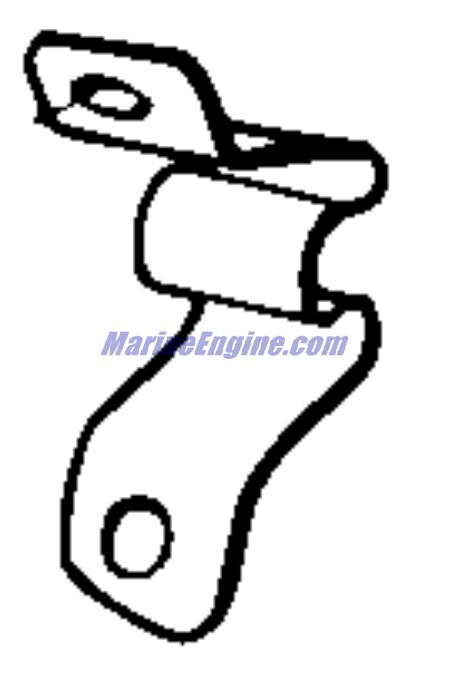 Evinrude Johnson OMC 0127074 - Clip, Mounting