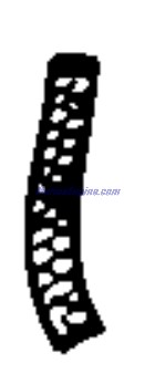 Evinrude Johnson OMC 0127559 - Braided Sleeve