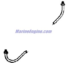Evinrude Johnson OMC 0172301 - Inlet Line Assembly