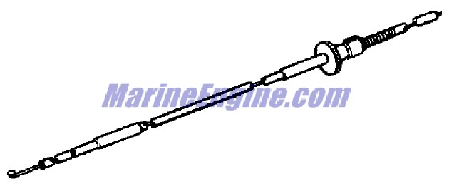 Evinrude Johnson OMC 0172803 - Cable & Casing Assembly