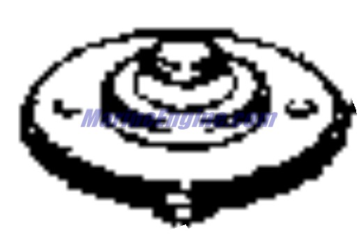 Evinrude Johnson OMC 0172853 - Head Assembly #00717