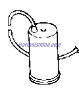 Evinrude Johnson OMC 0172876 - Solenoid Assembly
