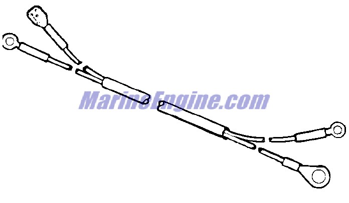 Evinrude Johnson OMC 0172905 - Cable Assembly