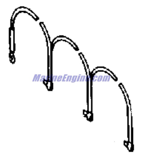 Evinrude Johnson OMC 0174346 - Lead Assembly