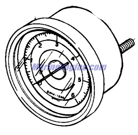 Evinrude Johnson OMC 0174629 - T. Tachometer 2, 3, 4, 6