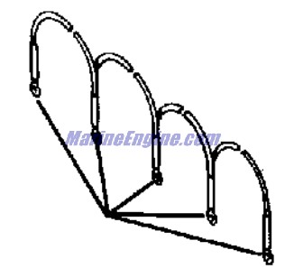 Evinrude Johnson OMC 0174767 - Lead Assembly