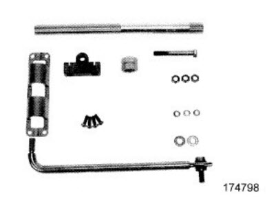 Evinrude Johnson OMC 0174798 - Dual Cable Steering Kit