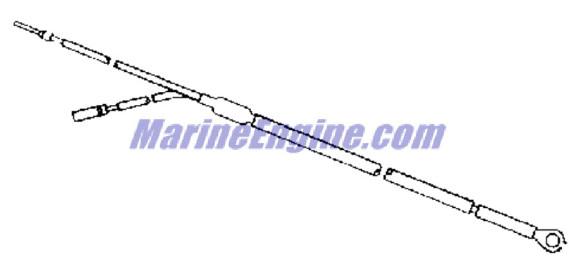 Evinrude Johnson OMC 0175317 - Cable Assembly - Y