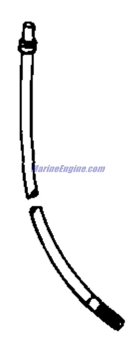 Evinrude Johnson OMC 0175989 - Conduit Assembly, Fuel