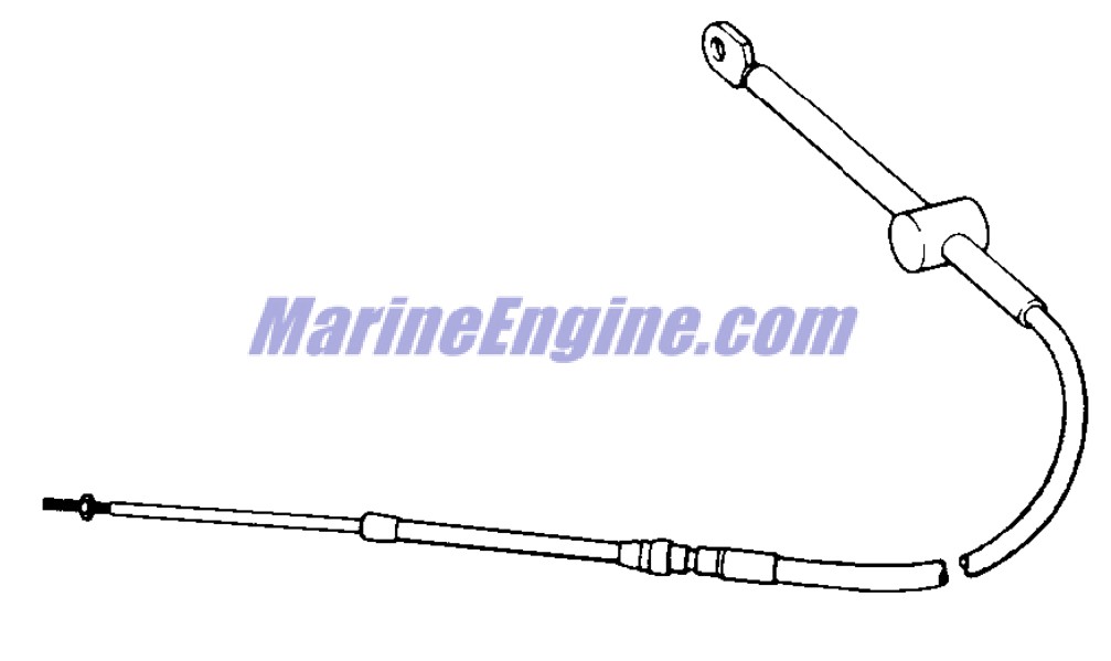 Evinrude Johnson OMC 0176020 - Cable Assembly M-10 (oem)