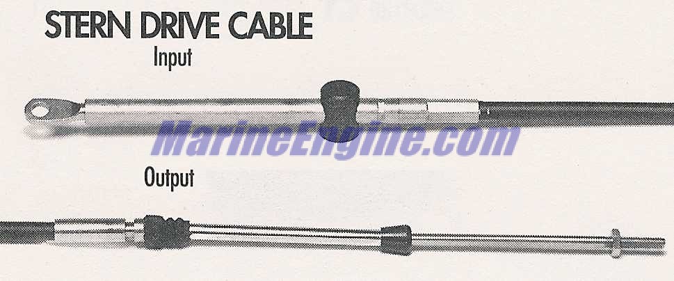 Evinrude Johnson OMC 0176114 - Cable Assembly -M10-SD