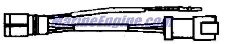 Evinrude Johnson OMC 0176417 - Gauge Cable Assembly