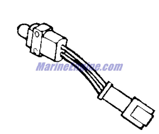 Evinrude Johnson OMC 0176432 - Switch & Lead Assembly