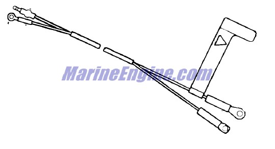 Evinrude Johnson OMC 0176455 - Battery Cable Assembly