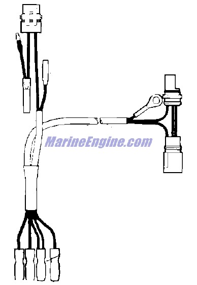 Evinrude Johnson OMC 0176481 - Cable Assembly