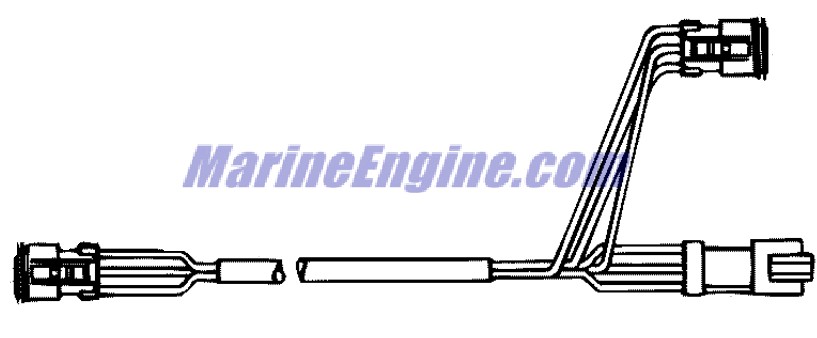 Evinrude Johnson OMC 0176558 - Cable Assembly -13.5 Ft