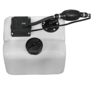Evinrude Johnson OMC 0176722 - Tank Assembly