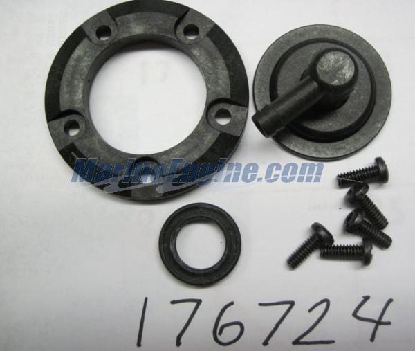 Evinrude Johnson OMC 0176724 - Oil Return Assembly