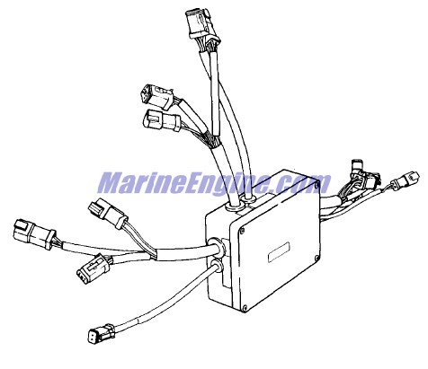 Evinrude Johnson OMC 0176924 - Transfer Box Kit Assembly