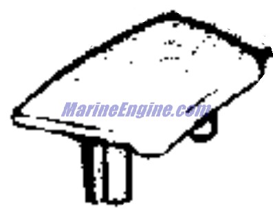 Evinrude Johnson OMC 0208399 - Tilt Handle