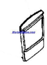 Evinrude Johnson OMC 0211081 - Front Applique Frame