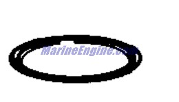 Evinrude Johnson OMC 0213238 - LENS, EV LOGO,