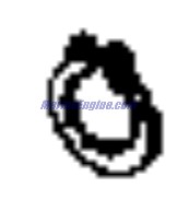Evinrude Johnson OMC 0304612 - Clip Ring