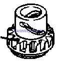 Evinrude Johnson OMC 0311189 - Pinion Gear