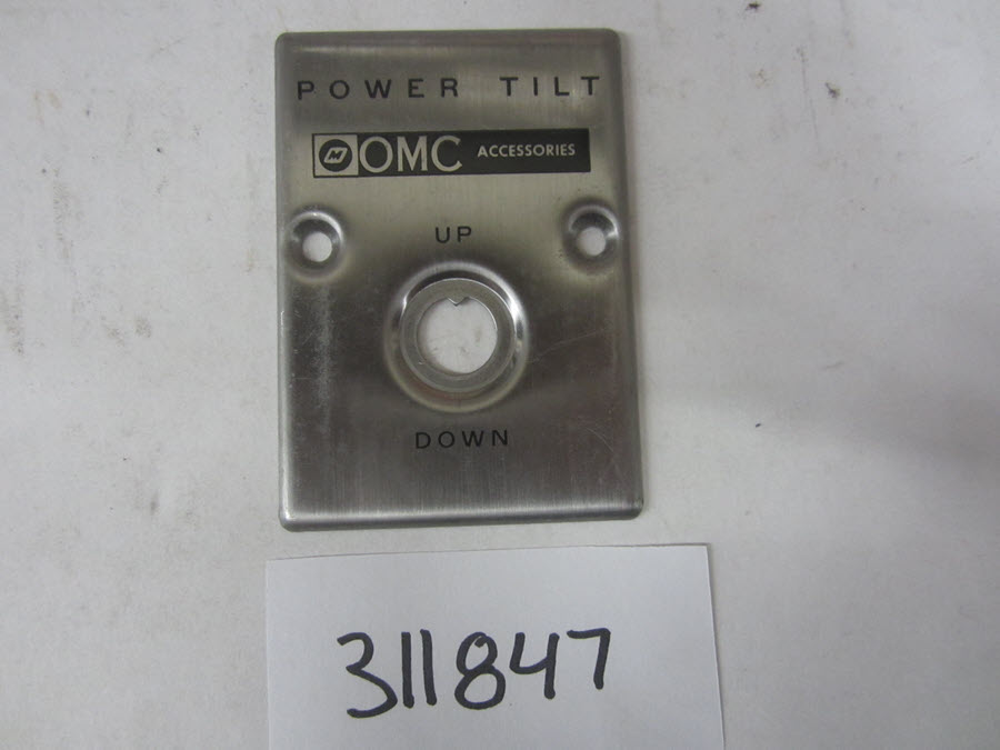 Evinrude Johnson OMC 0311847 - Switch Plate