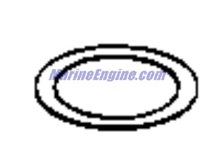 Evinrude Johnson OMC 0313277 - Shim .007 inch, 16mm