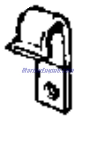 Evinrude Johnson OMC 0314254 - Clamp