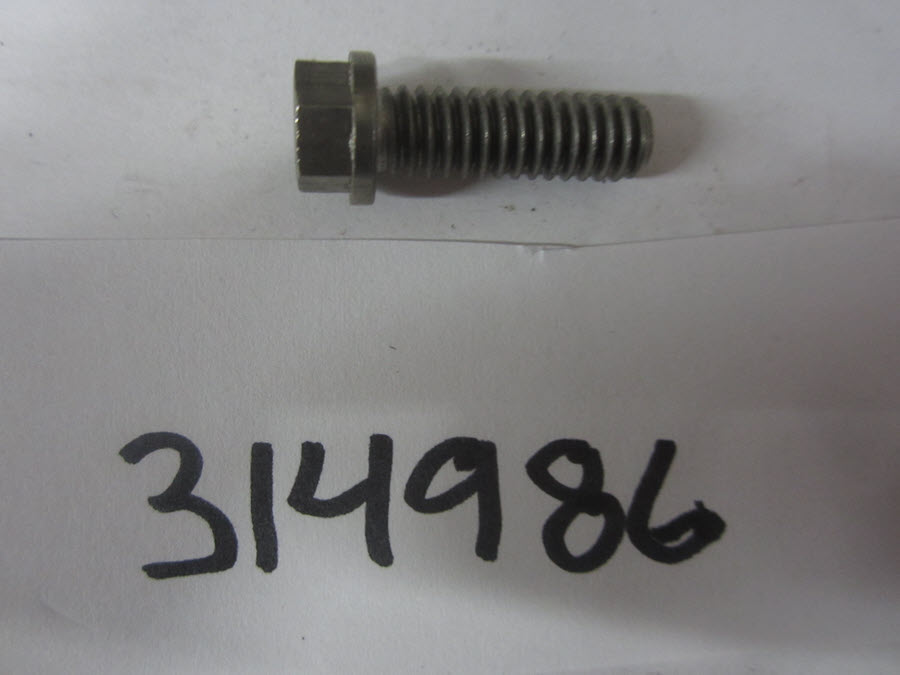 Evinrude Johnson OMC 0314986 - Screw, Inner Exhaust Tube