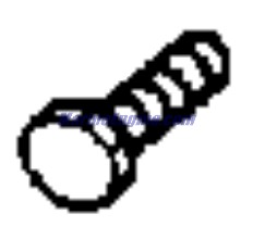 Evinrude Johnson OMC 0315530 - Screw, Steering Handle
