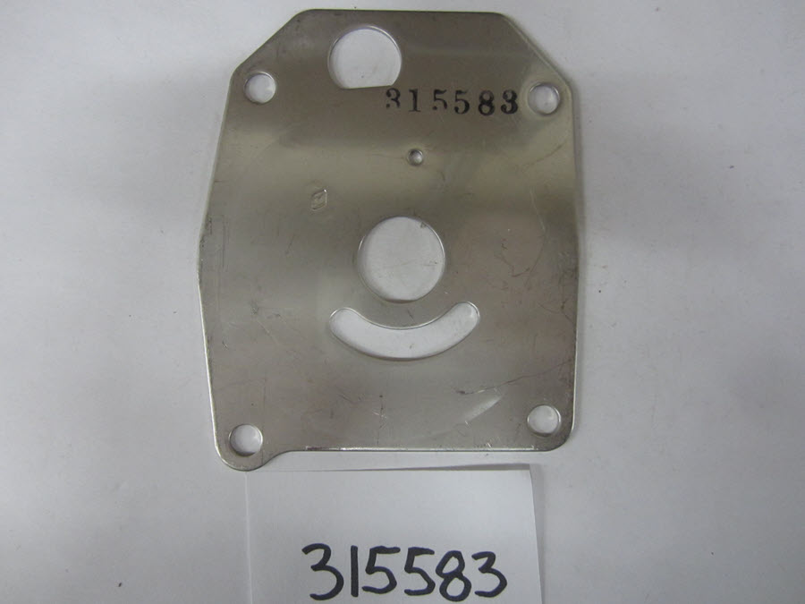 Evinrude Johnson OMC 0315583 - Impeller Housing Plate