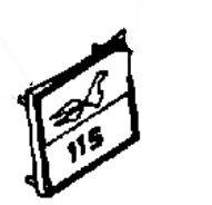 Evinrude Johnson OMC 0315703 - Emblem