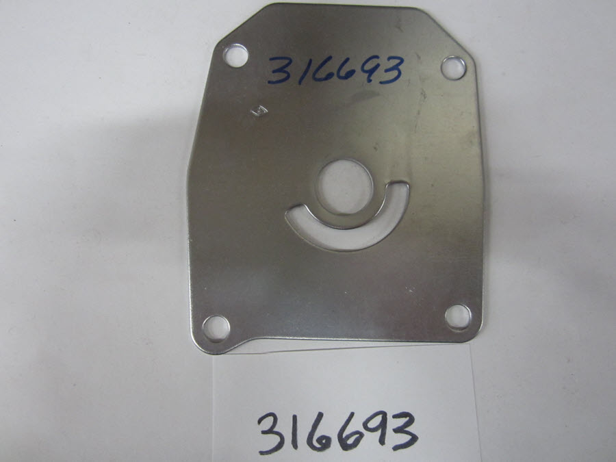 Evinrude Johnson OMC 0316693 - Plate