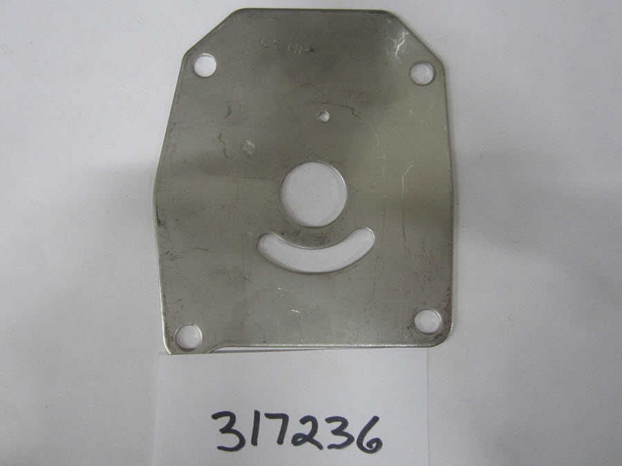 Evinrude Johnson OMC 0317236 - Impeller Housing Plate